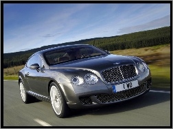 Jazda, Bentley Continental GT, Testowa